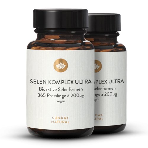 Sunday Natural Products  Selen Komplex Ultra 200µg