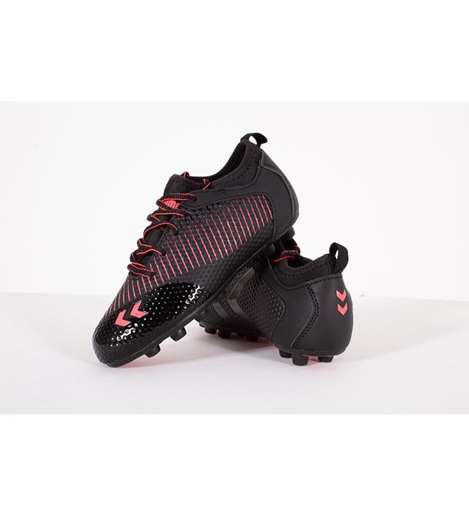 Hummel Zoom JR FG Voetbalschoenen Black-Pink