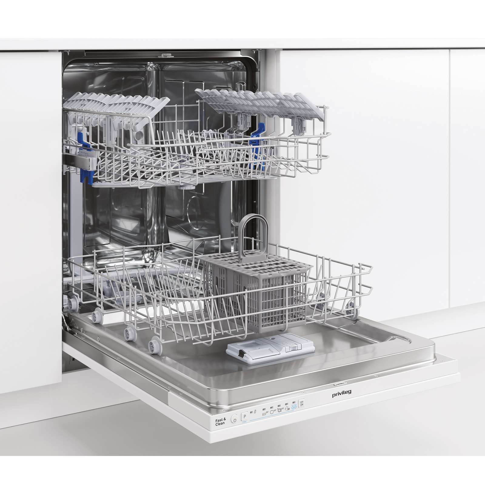 PRIVILEG Einbau-Geschirrspüler RCIE 2B19 A - vollintegriert - 60 cm - F
