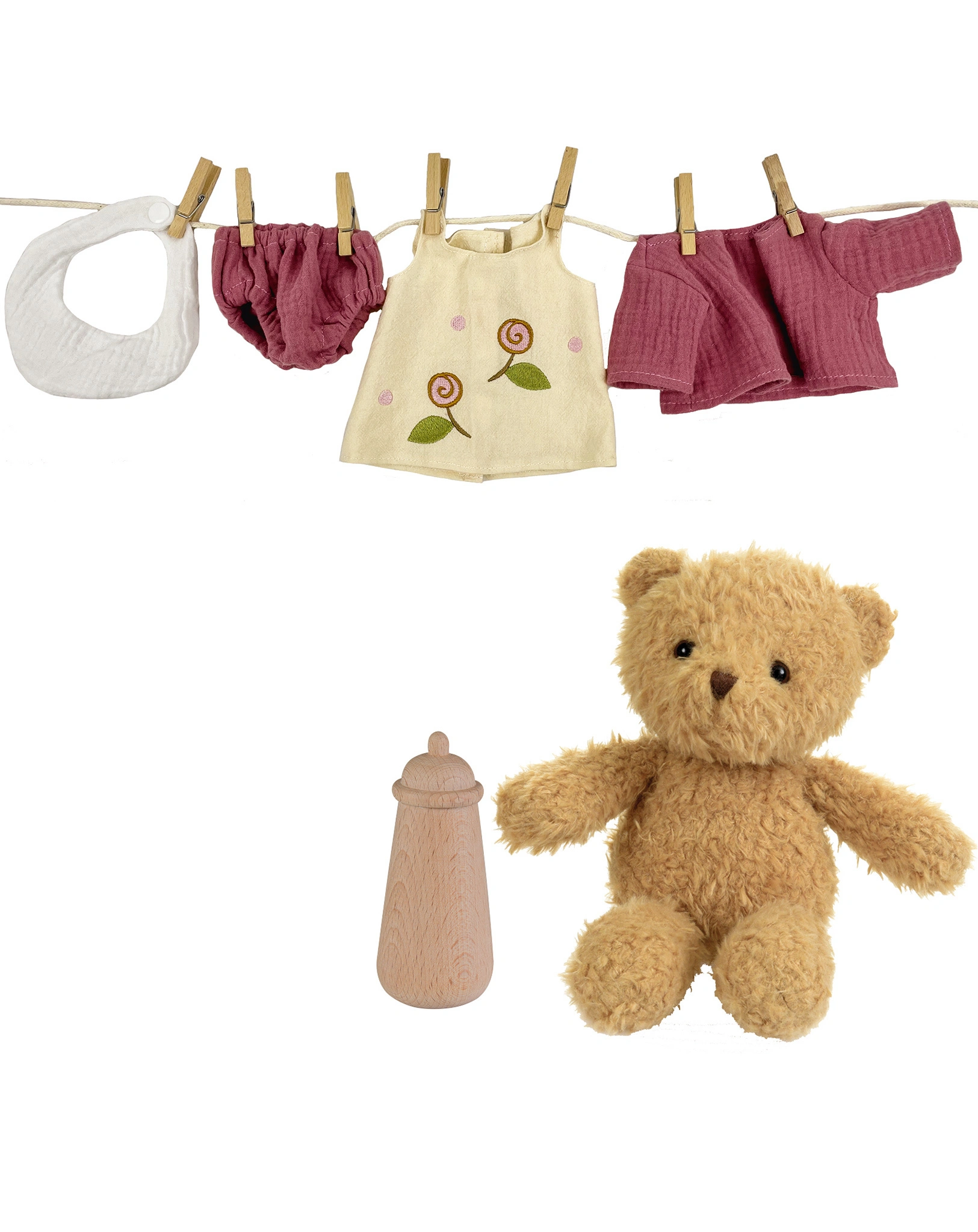 Plüschtier BEAR MORRISSETTE 7-teilig
