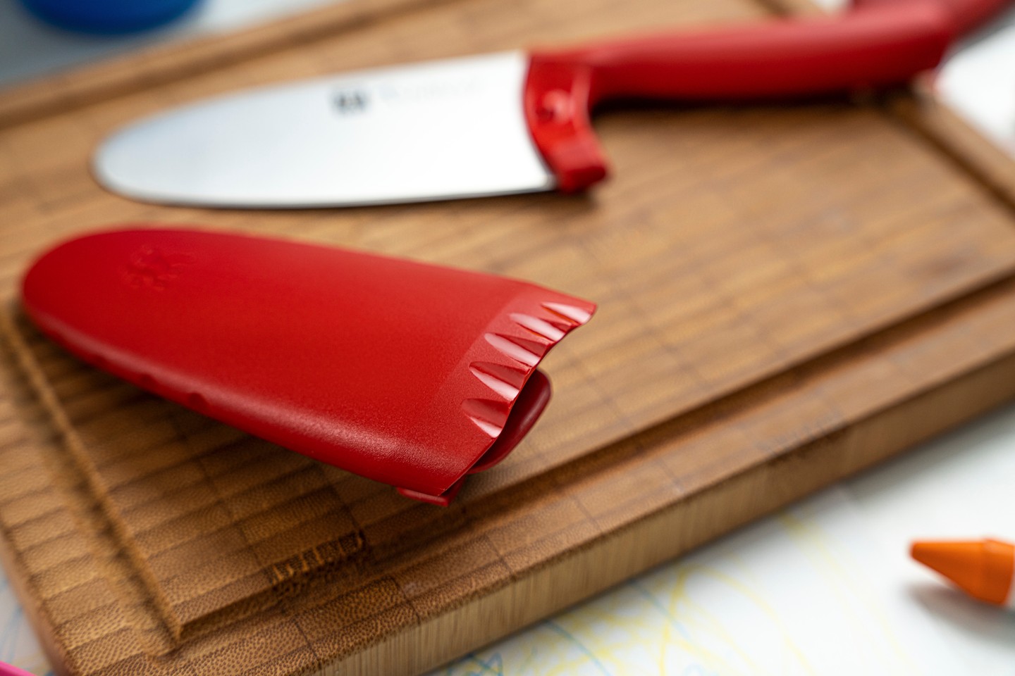 Zwilling - Twinny Kokkekniv - Rød - 10 cm