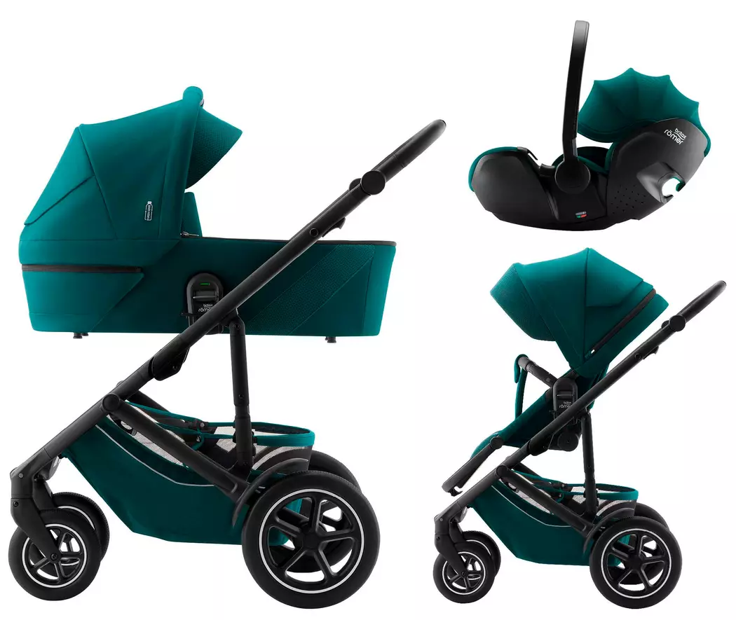 Kombi-Kinderwagen-Set Smile 5Z Atlantic Green