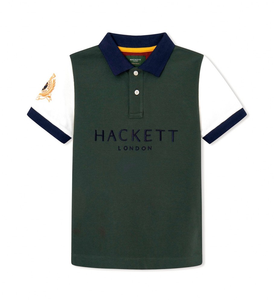 Hackett Polo Heritage Multi verde