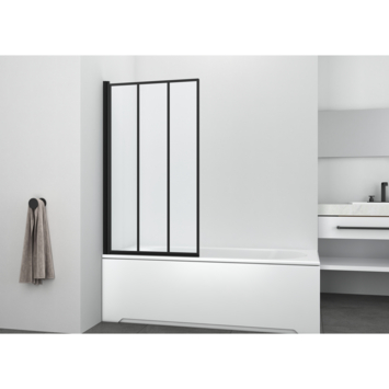Allibert Badwand Loft Game 140x80 cm Zwart
