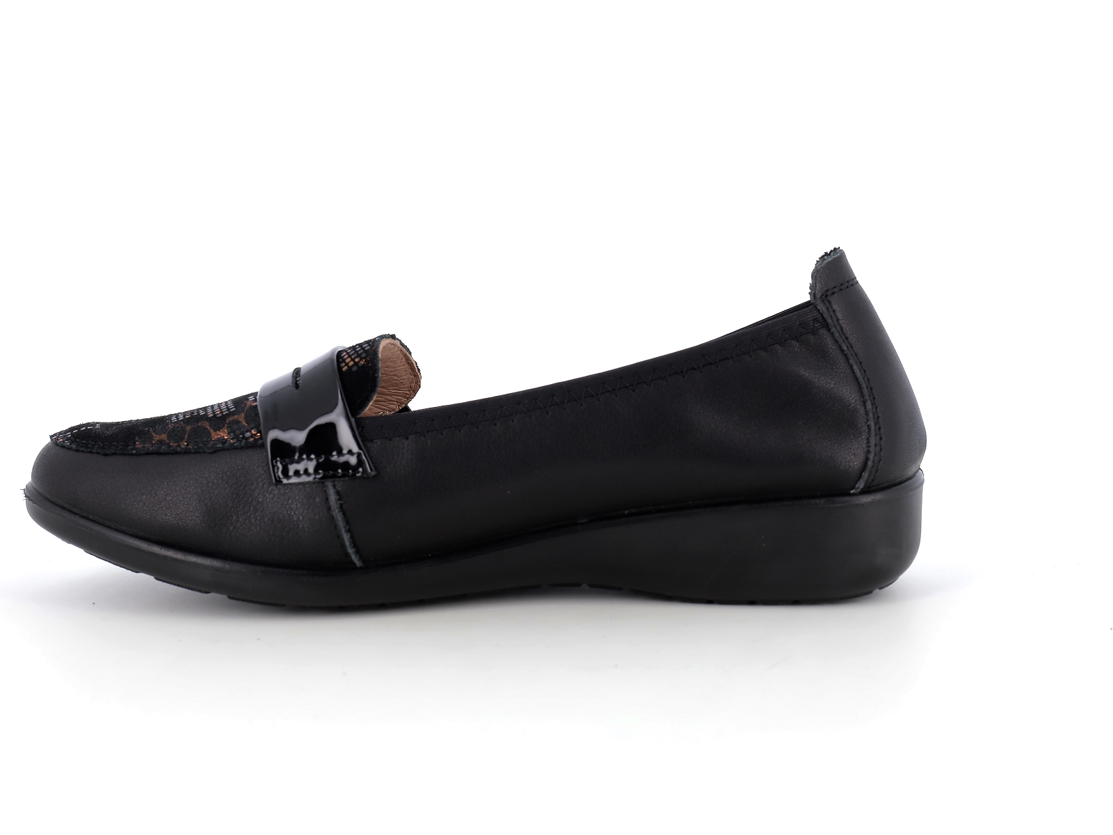 Inea-GABANT Cuir Noir Or