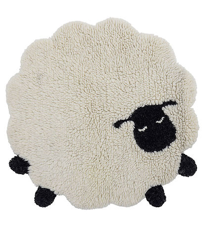 Bloomingville Decke - Dolly - Wolle - Weiß