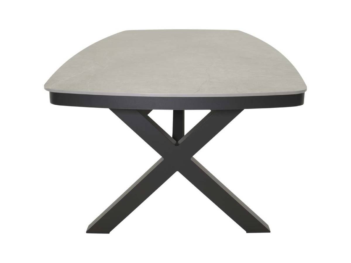 Lesli Living Davos 240 x 120 tuintafel - Antraciet