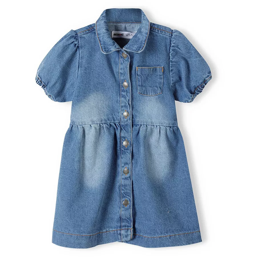 MINOTI Jeanskleid Denim-Blau