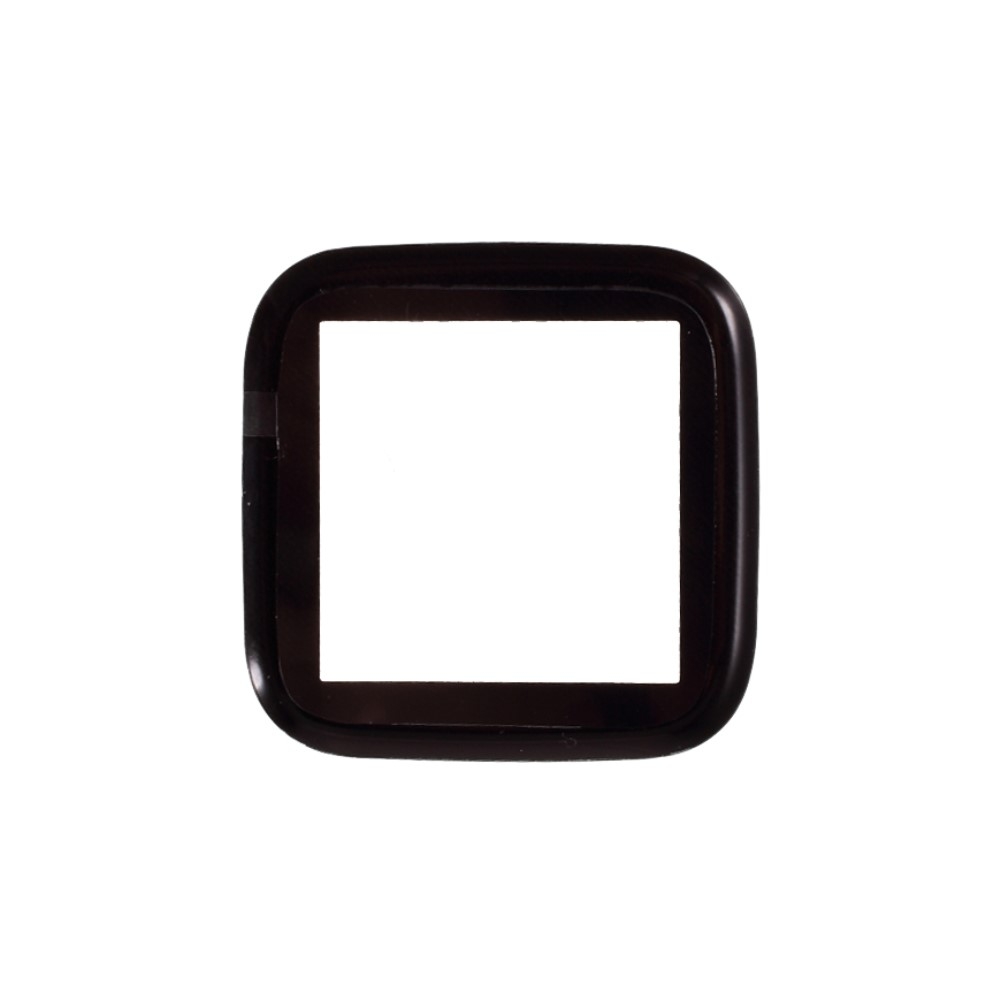 Fitbit Versa 3 Vollbild Curved Panzer Glas Display Rahmen - Schwarz