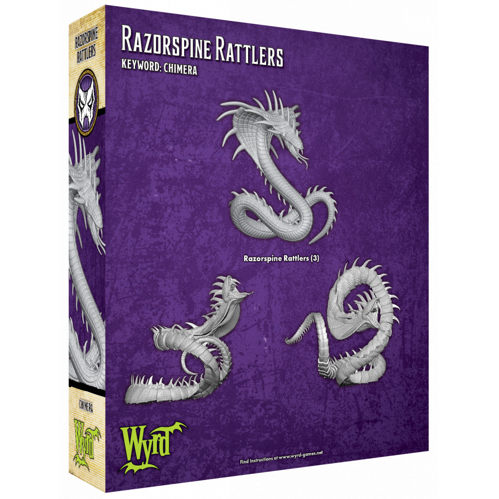 Malifaux 3E - Neverborn - Razorspine Rattlers