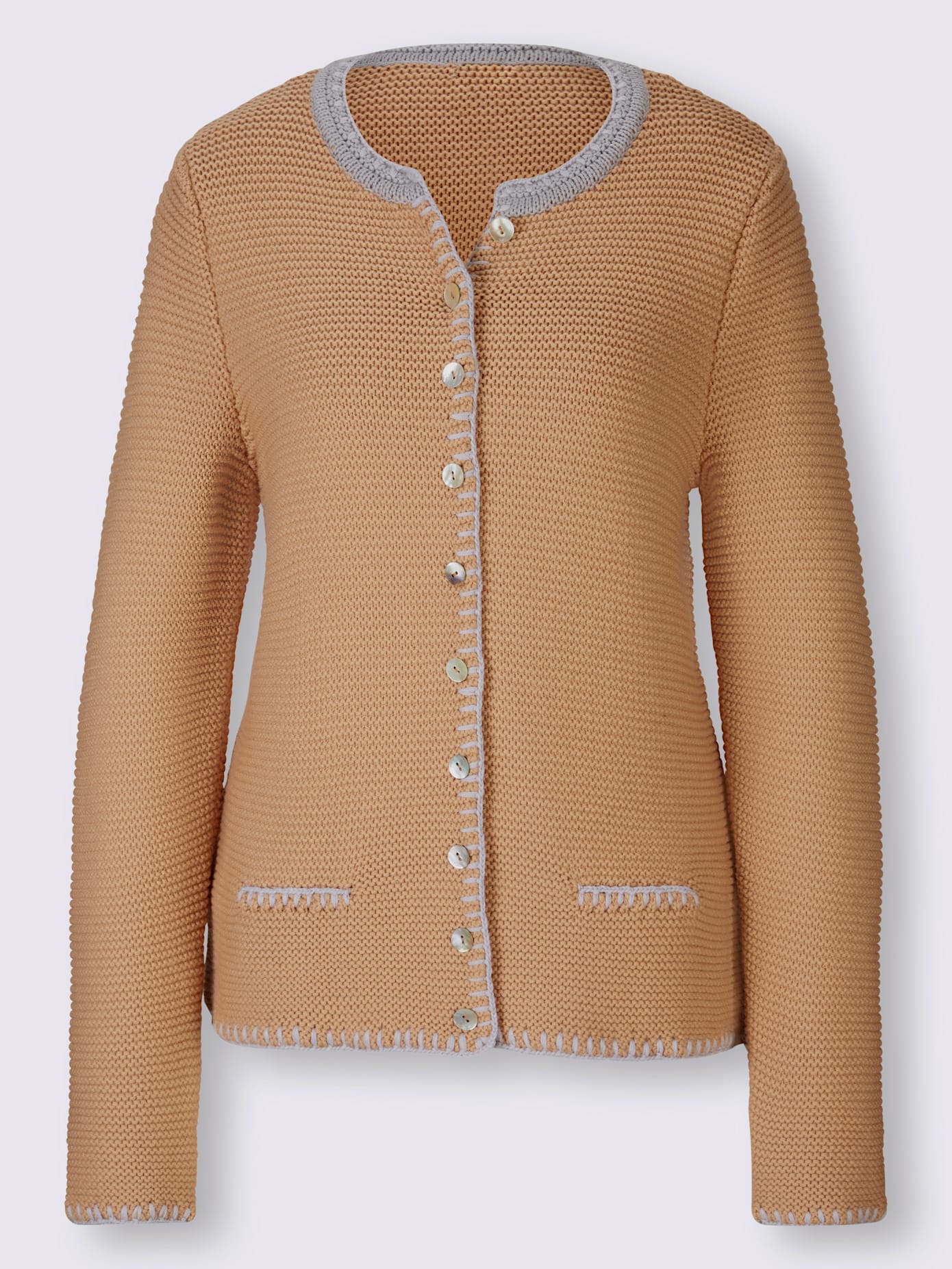 Cardigan jolie structure tricot