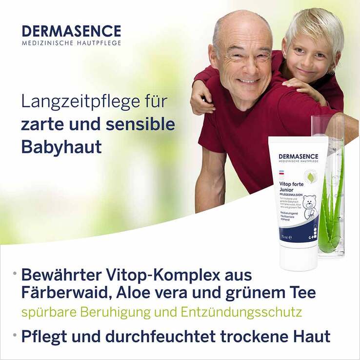 Dermasence Vitop forte Junior Creme, 75 ml
