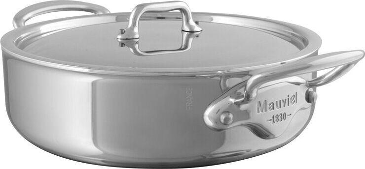 Mauviel Cook Style gryde med stållåg lav, s Stål