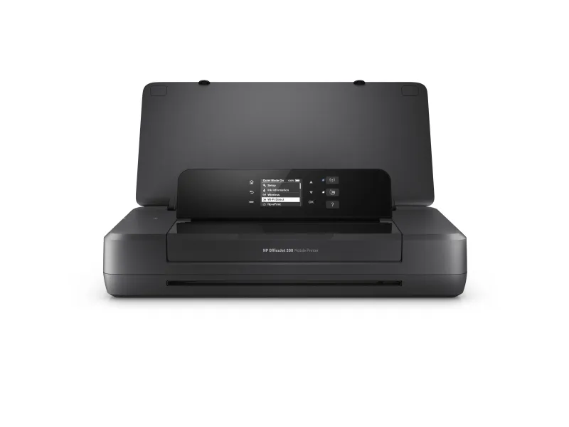 HP Officejet 200 Mobile Printer - Printer - farve - blækprinter - A4/Legal - 1200 x 1200 dpi - op til 20 spm (mono) / op til 19 spm (farve) - kapacitet: 50 ark - USB 2.0, USB vært, Wi-Fi