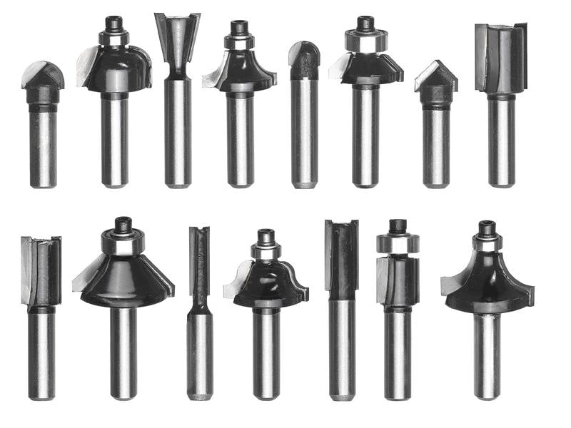Einhell Fräserset Ø 8 mm 15-teilig 15-teiliges Universal-Fräserset im Holzkoffer