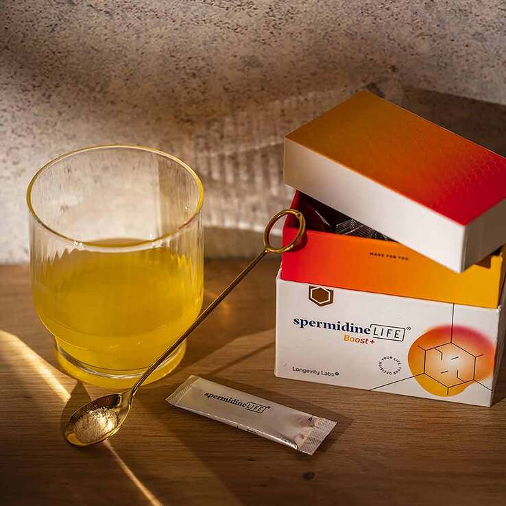 Spermidinelife Boost + Pulver, 30 St