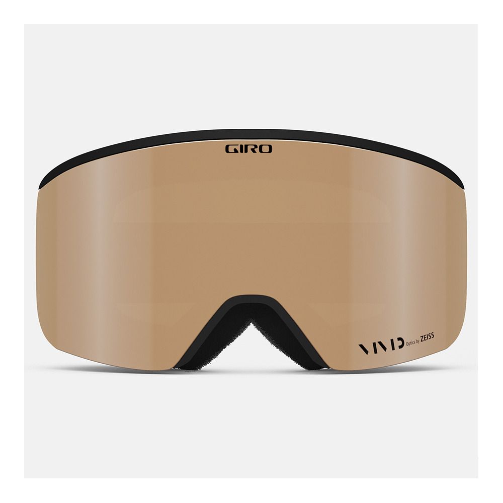 Giro ELLA - Masque ski + écran supplémentaire vivid infrared Femme black/white lux/vivid copper