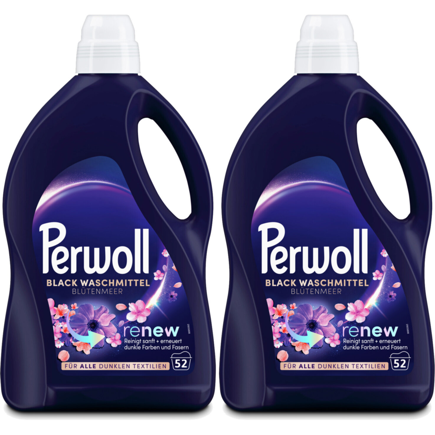 Perwoll Black Blütenmeer 2x52 Waschgänge