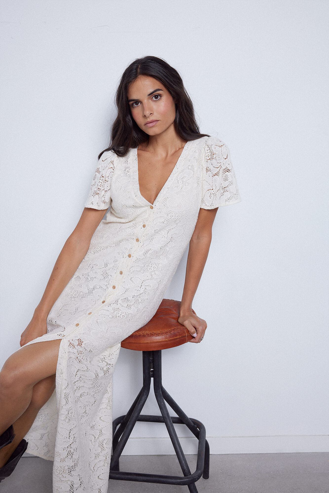 Vestido de renda