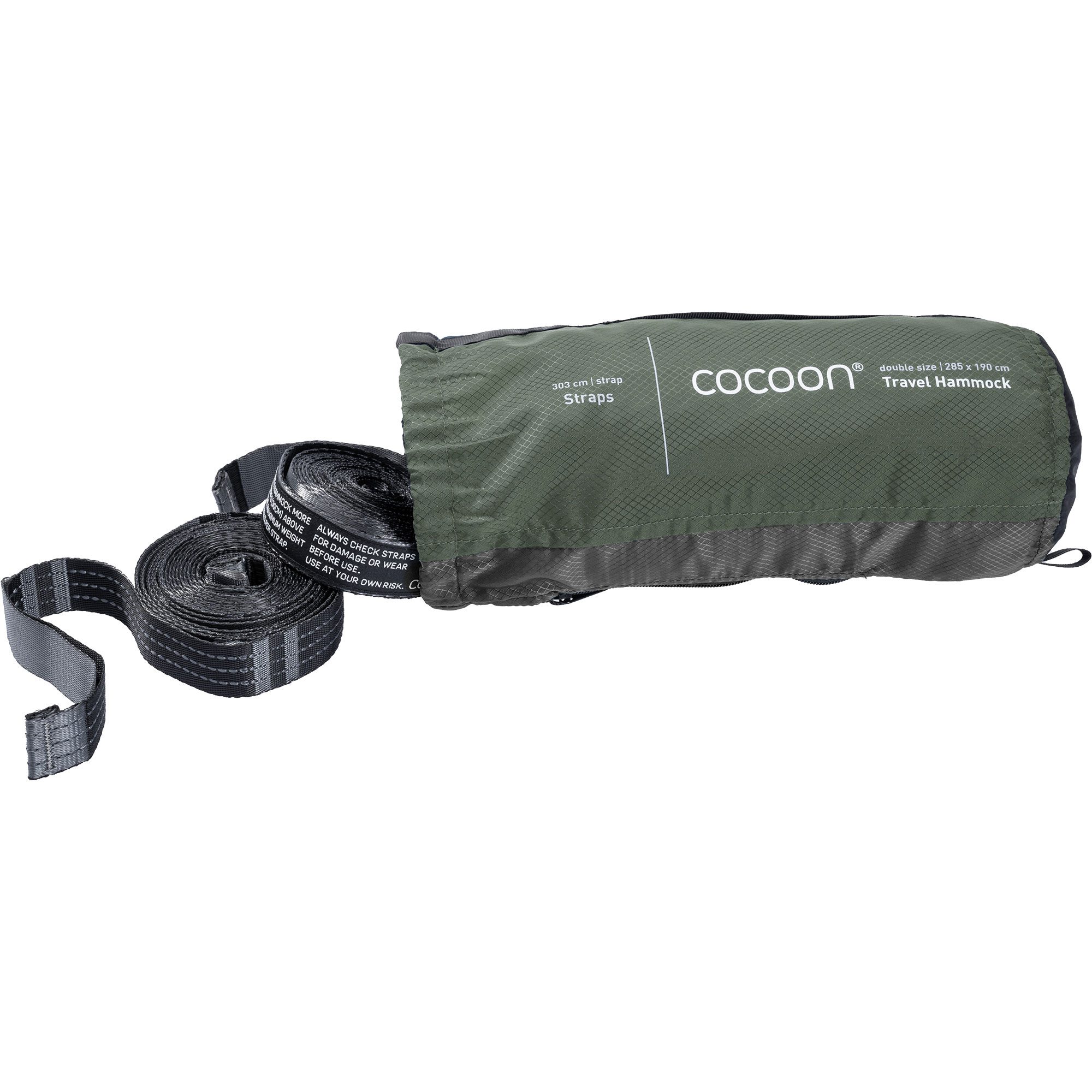 Cocoon Travel Hammock Set Hängematte inkl. Straps cypress green