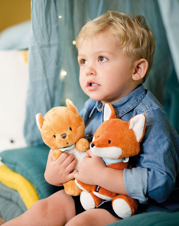 Kuscheltier LES AMIS EICHHÖRNCHEN (25 cm) in hellbraun