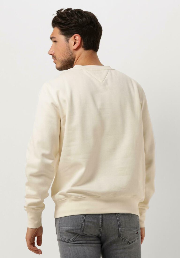 TOMMY HILFIGER gebroken wit tommy hilfiger sweater flag logo sweatshirt