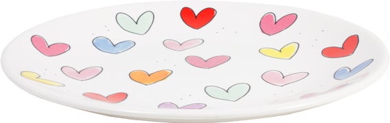 Blond Amsterdam ontbijtbord Mom heart D 22 H 1,5 cm