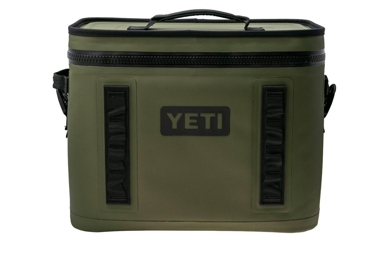 Yeti Hopper Flip 18L Cooler Bag, Olive Green, koeltas met schouderband