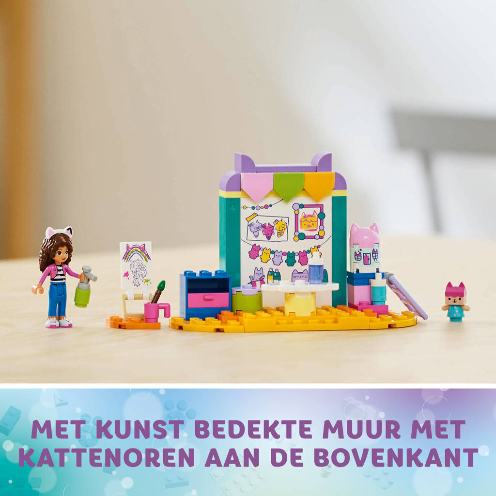 4+ Gabby's poppenhuis Knutselen met Babykitty, Rollenspel Speelgoed voor Kinderen 10795