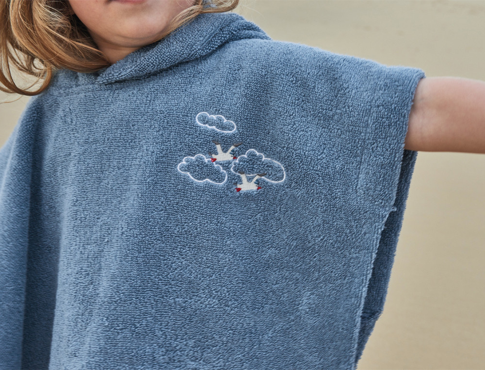 Poncho-Petite mouette
