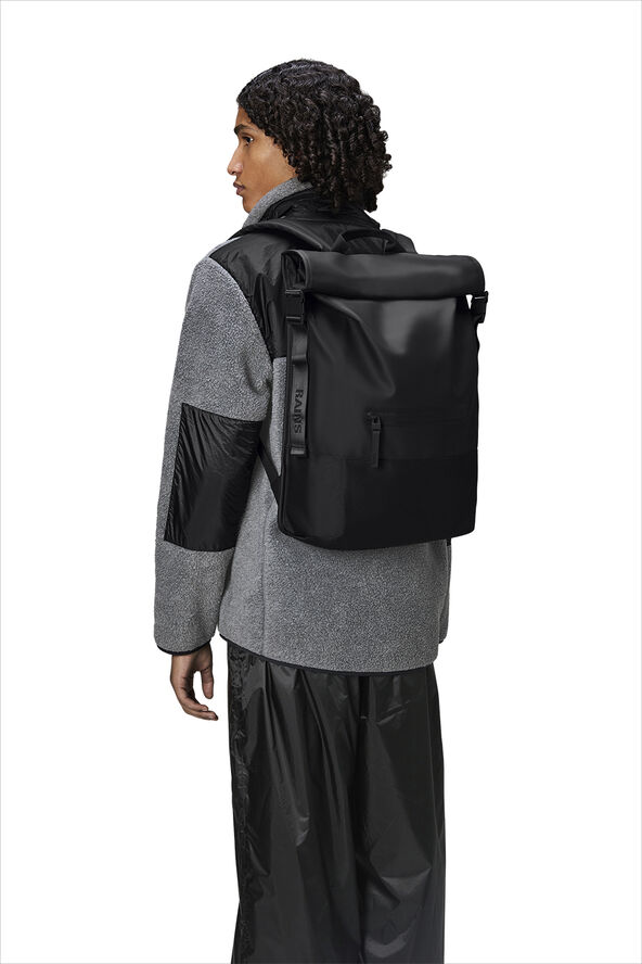 Rains Trail Rolltop Backpack W3 Black