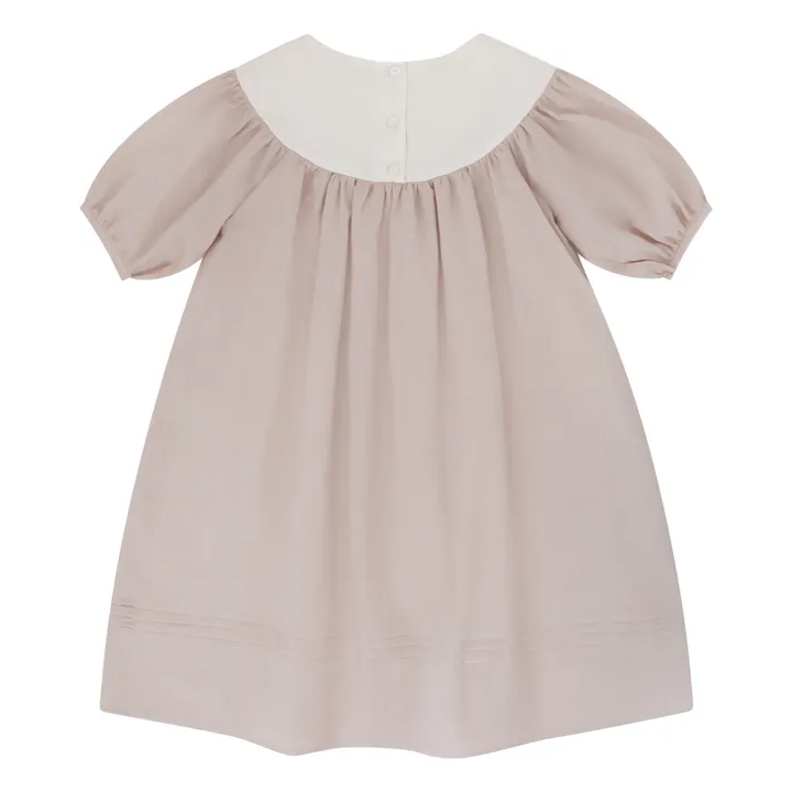 Louisiella Robe Delia Brodée | Rose