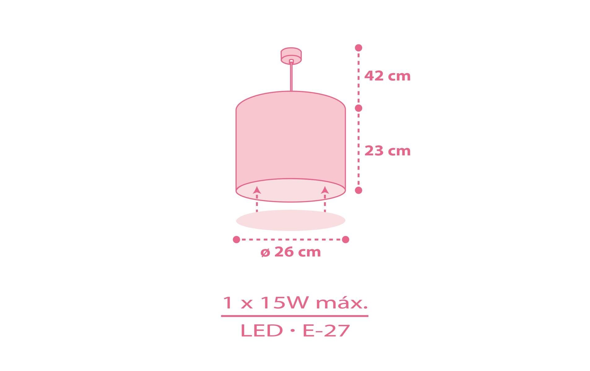 Dalber Hängeleuchte »Sweet Dreams Pink« E27