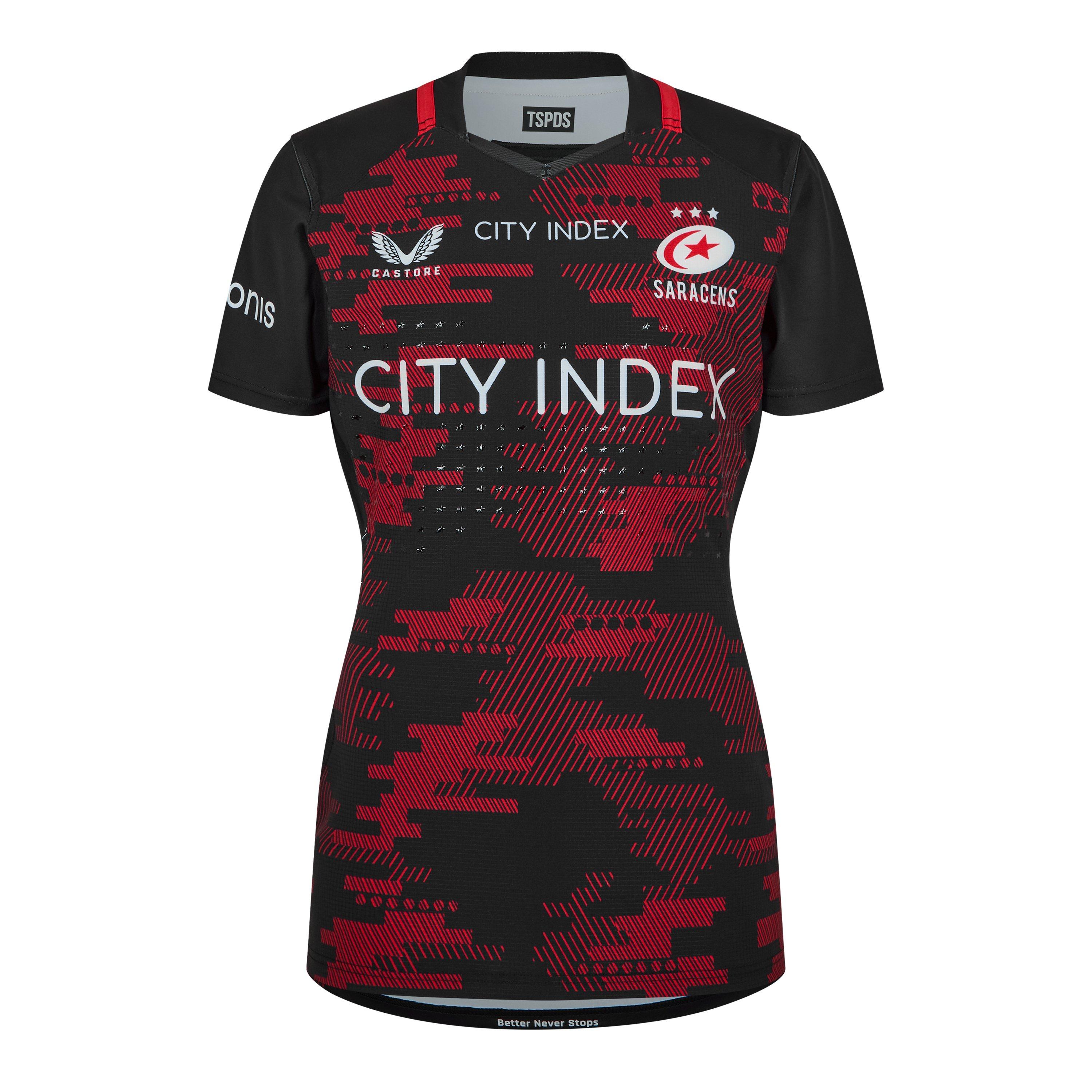 Castore Saracens 2022 2023 Home Shirt Mens