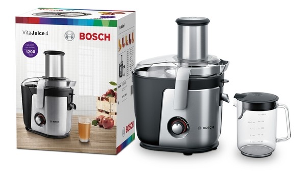 Bosch - VitaJuice Saftpresser Sort 1200W (MES4010)