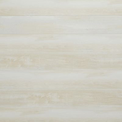 Lambris pvc Grosfillex Elementwood Datcha blanc (vendu à la botte)