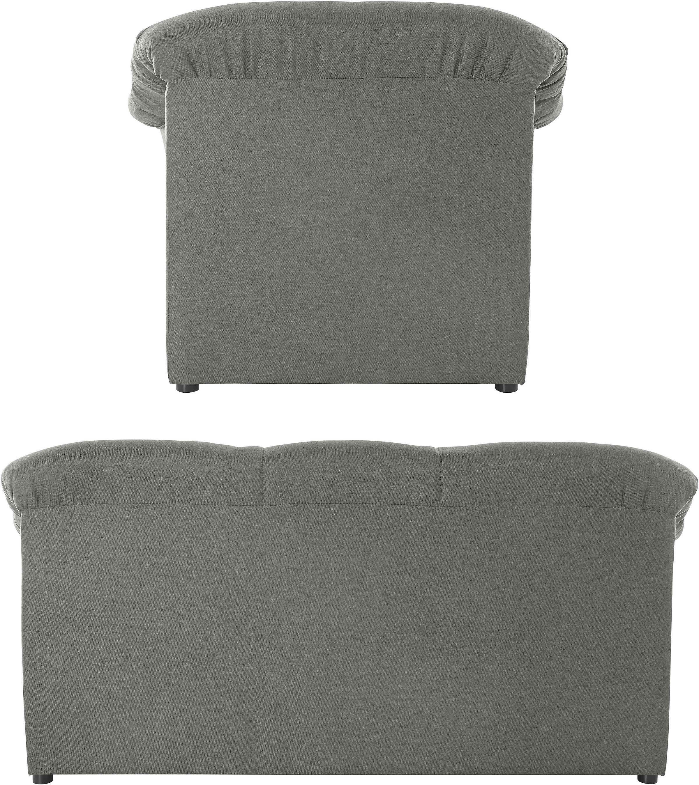 DOMO collection Polstergarnitur »Pegnitz zeitlos und elegant« Set,  Sessel und 3-Sitzer