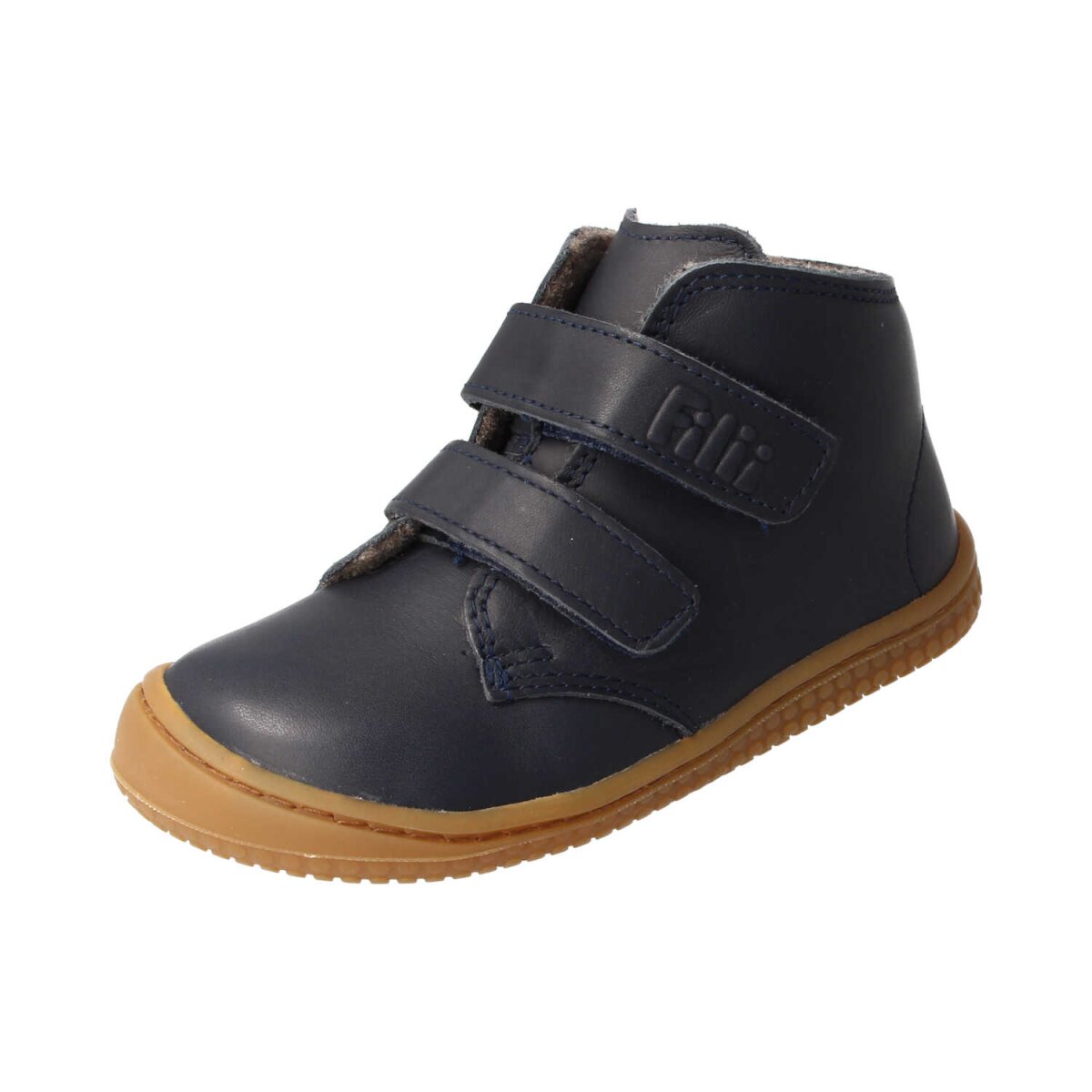 MB4213-F2 navy SOFT-FEET BIO nappa fleece velcro Weite/M