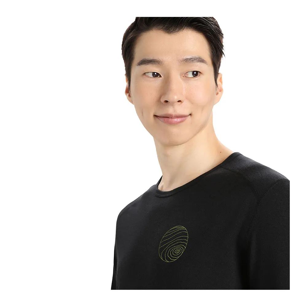 Icebreaker 200 OASIS - Tee-shirt Homme black