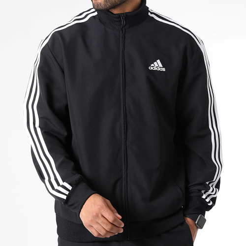 Ensemble De Survetement A Bandes 3 Stripes IC6750 Noir