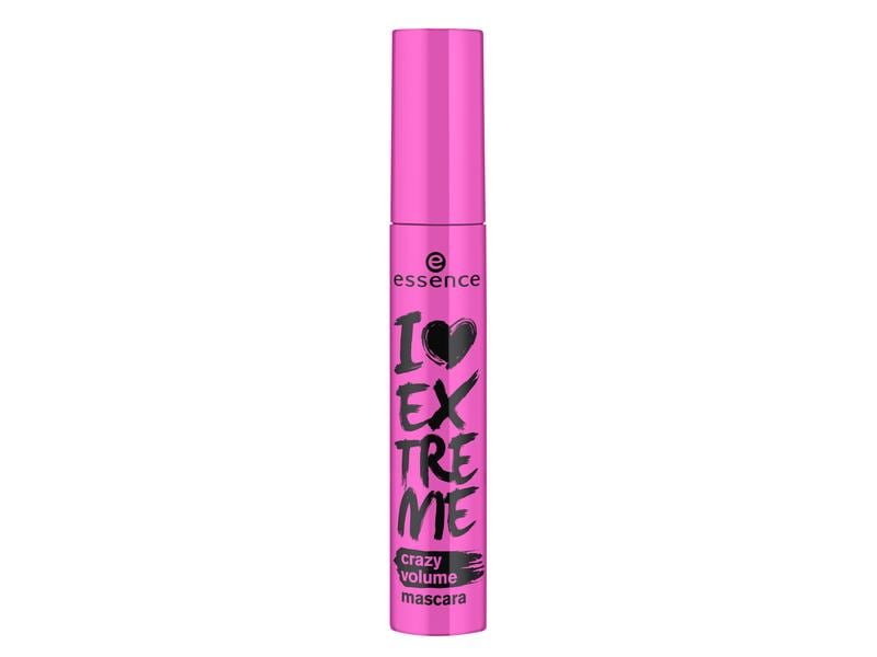 essence Mascara I Love Extreme Crazy 01 Schwarz Vegane Mascara mit cremiger Textur für mehr Volumen