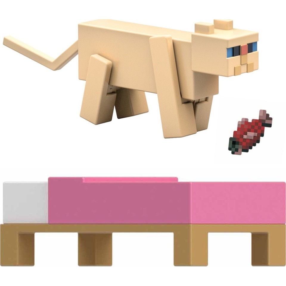 Minecraft - Biome Builds - 8cm- Persian Cat (JCN30)