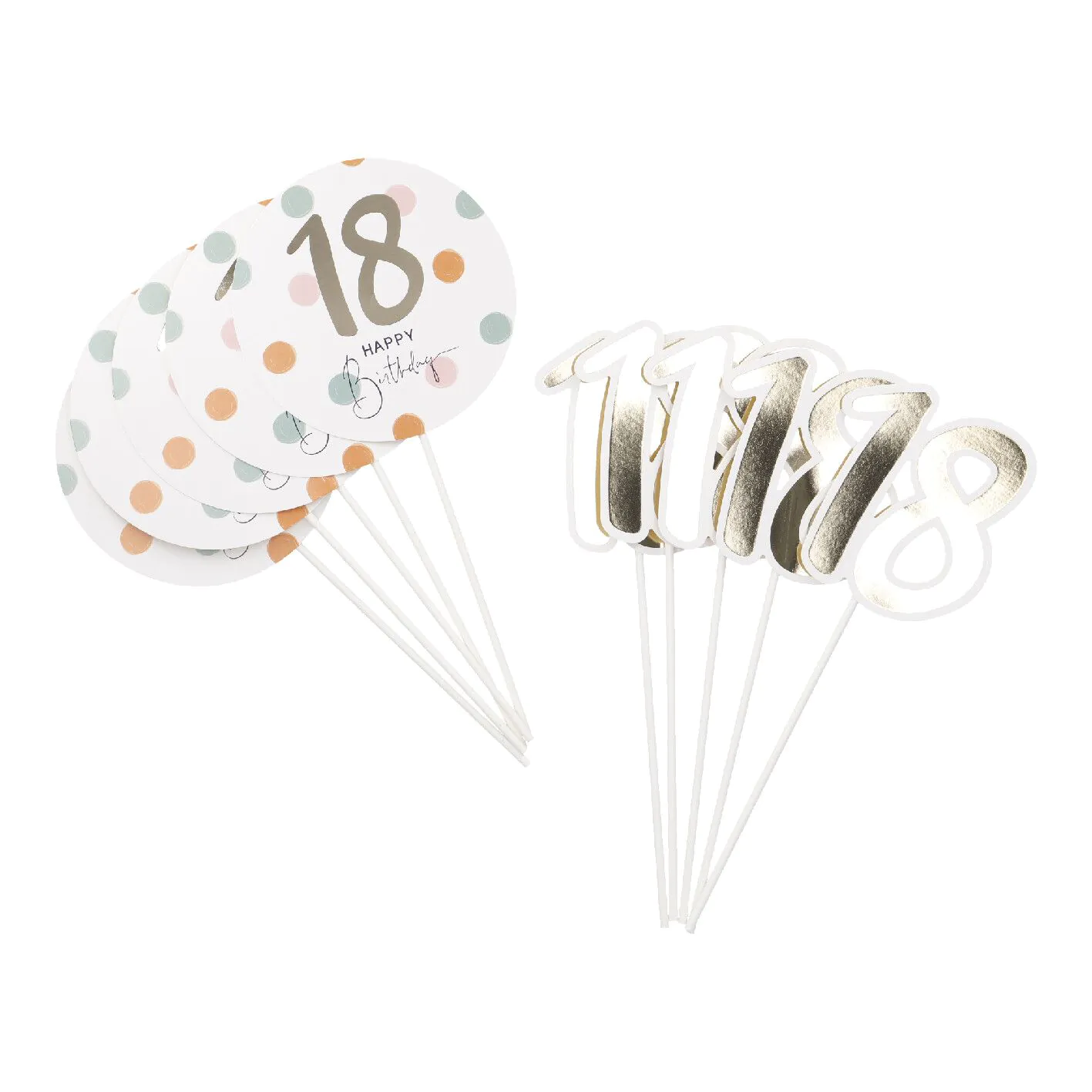 Foto Accessoires Party, 18, 10 Stück