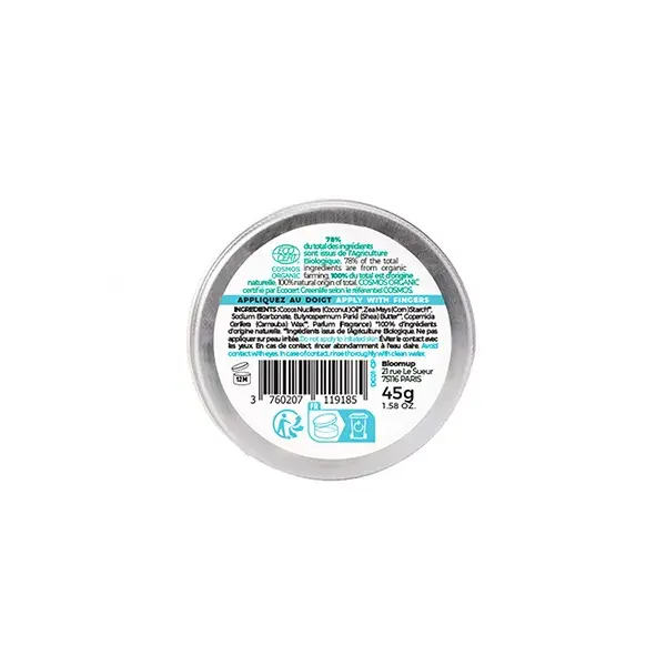 Creme de frutas energético Decocreme 48h Monoi orgânico 45g