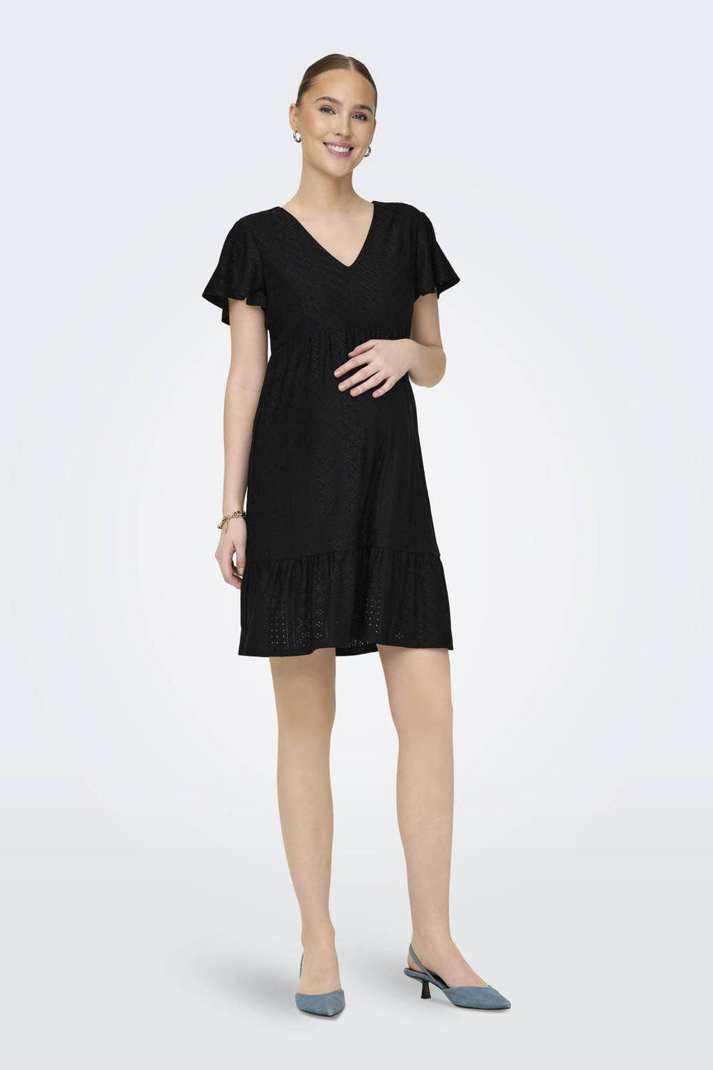 ONLY MATERNITY zwangerschapsjurk OLMSANDRA zwart