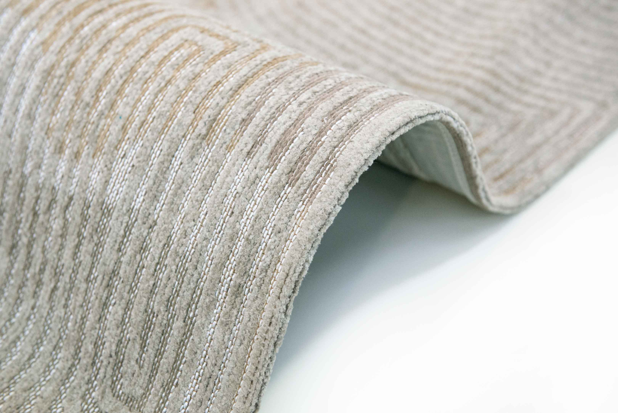 Ecorugs vloerkleed Coral beige 80x250 cm