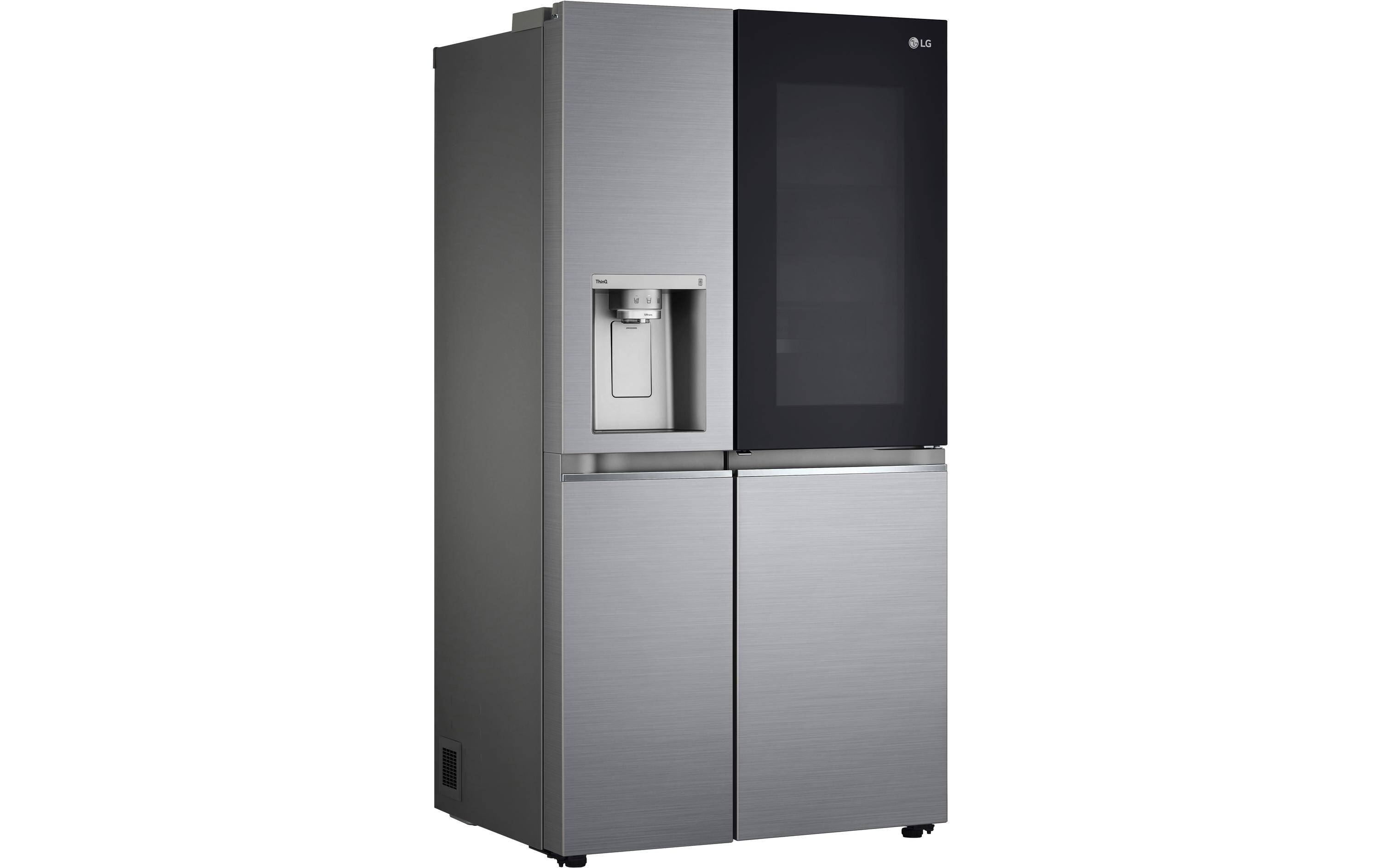 Foodcenter GSXV91PZAE Silber<br>Side by Side Kühl-Gefrier Gerät mit InstaView Door-in-Door