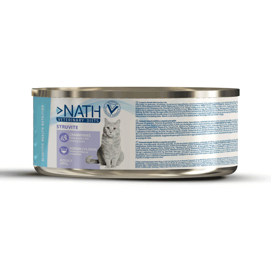 Nath Veterinary Diets Struvite em lata para gatos