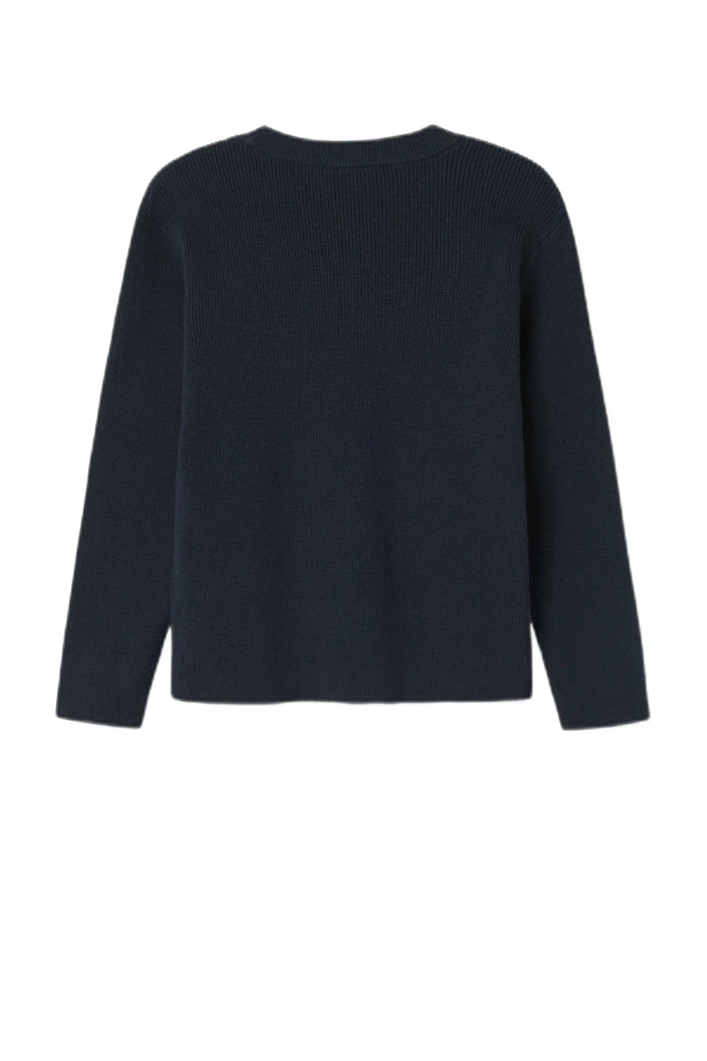 NAME IT KIDS trui donkerblauw gebreid