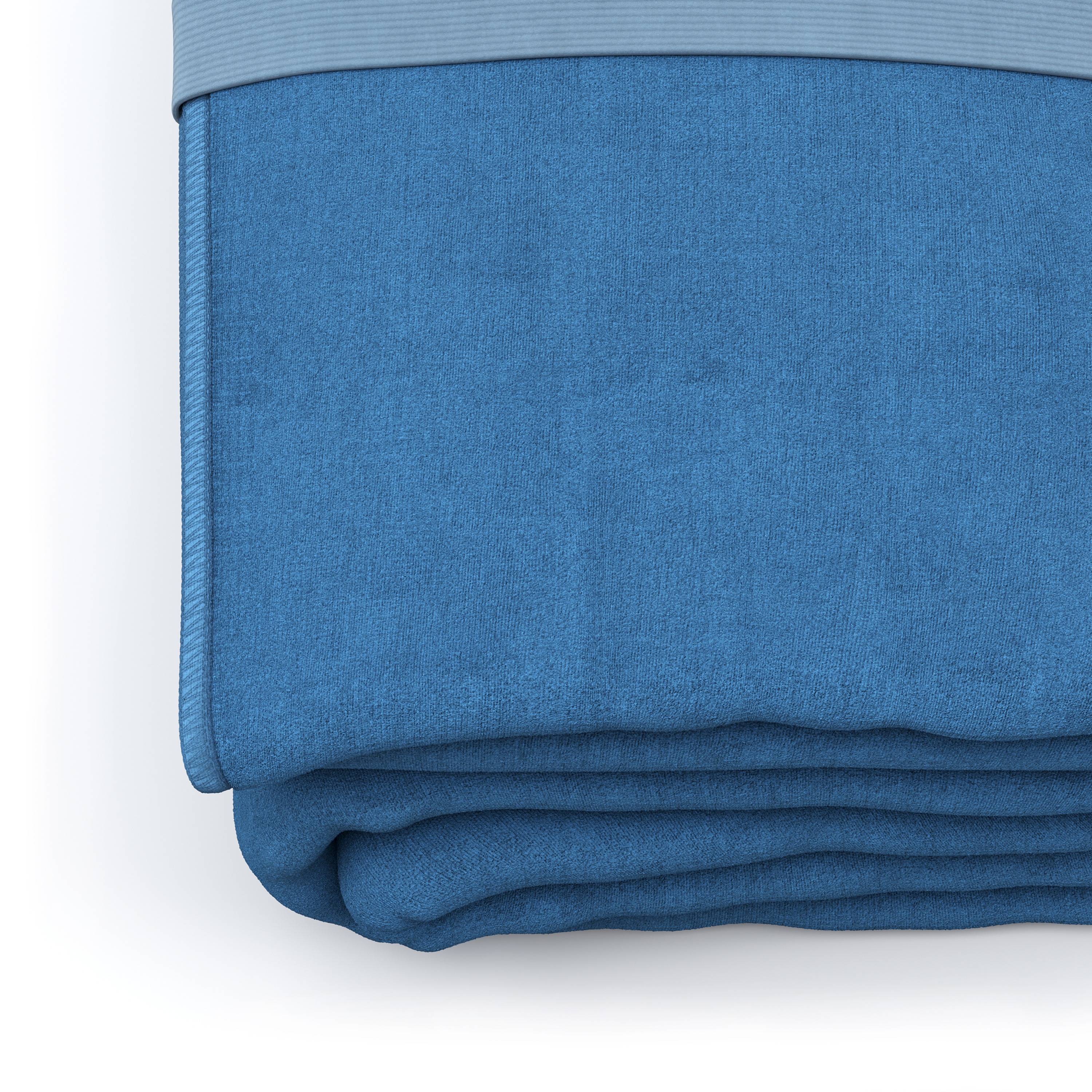 Mikrofaser Badetuch 70 x 140 cm hellblau